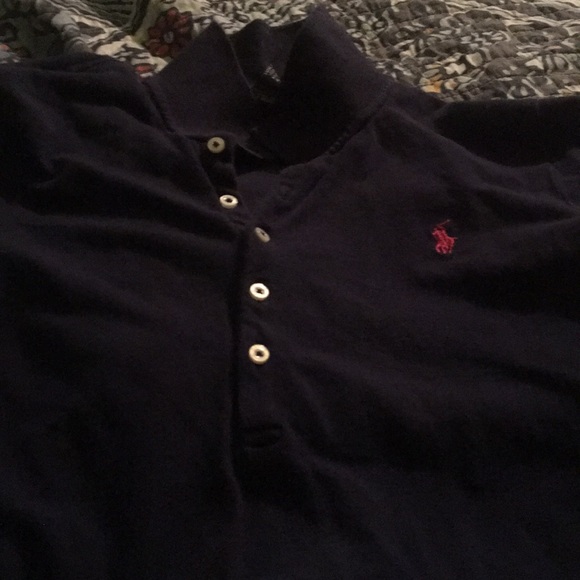 Polo dress with ruffles at the hem size 12/14 - Picture 1 of 2